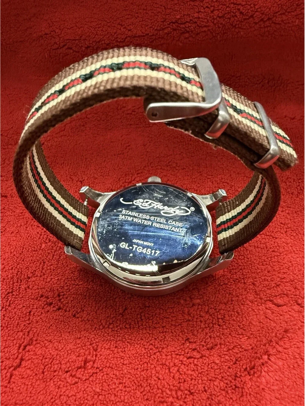 Ed Hardy Men's Tiger Watch GL-TG4517 (Needs Battery)